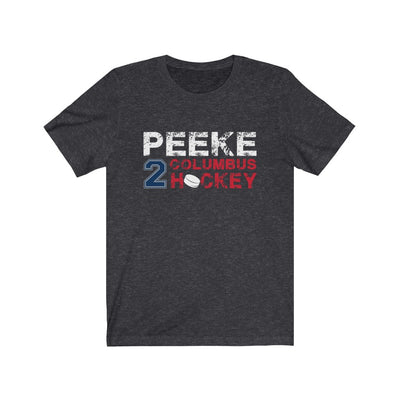 Peeke 2 Columbus Hockey Unisex Jersey Tee