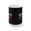 Danforth 17 Columbus Hockey Ceramic Coffee Mug In Black, 15oz