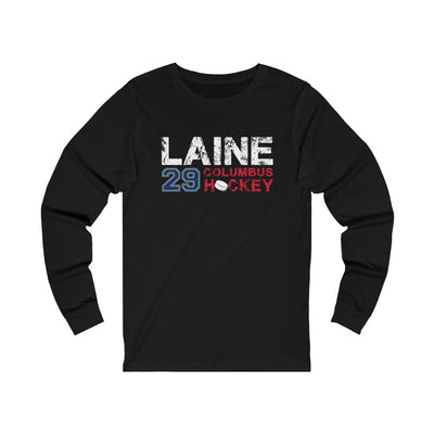 Laine 29 Columbus Hockey Unisex Jersey Long Sleeve Shirt