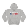 Johnson 91 Columbus Hockey Unisex Hooded Sweatshirt
