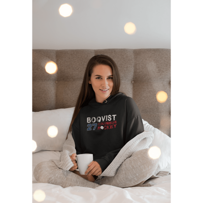 Boqvist 27 Columbus Hockey Unisex Hooded Sweatshirt