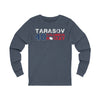 Tarasov 40 Columbus Hockey Unisex Jersey Long Sleeve Shirt