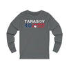 Tarasov 40 Columbus Hockey Unisex Jersey Long Sleeve Shirt