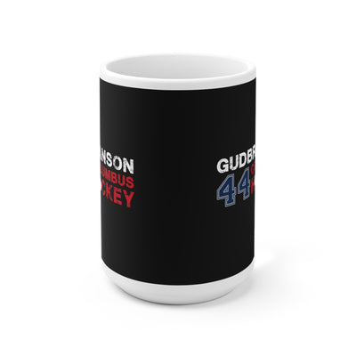 Gudbranson 44 Columbus Hockey Ceramic Coffee Mug In Black, 15oz