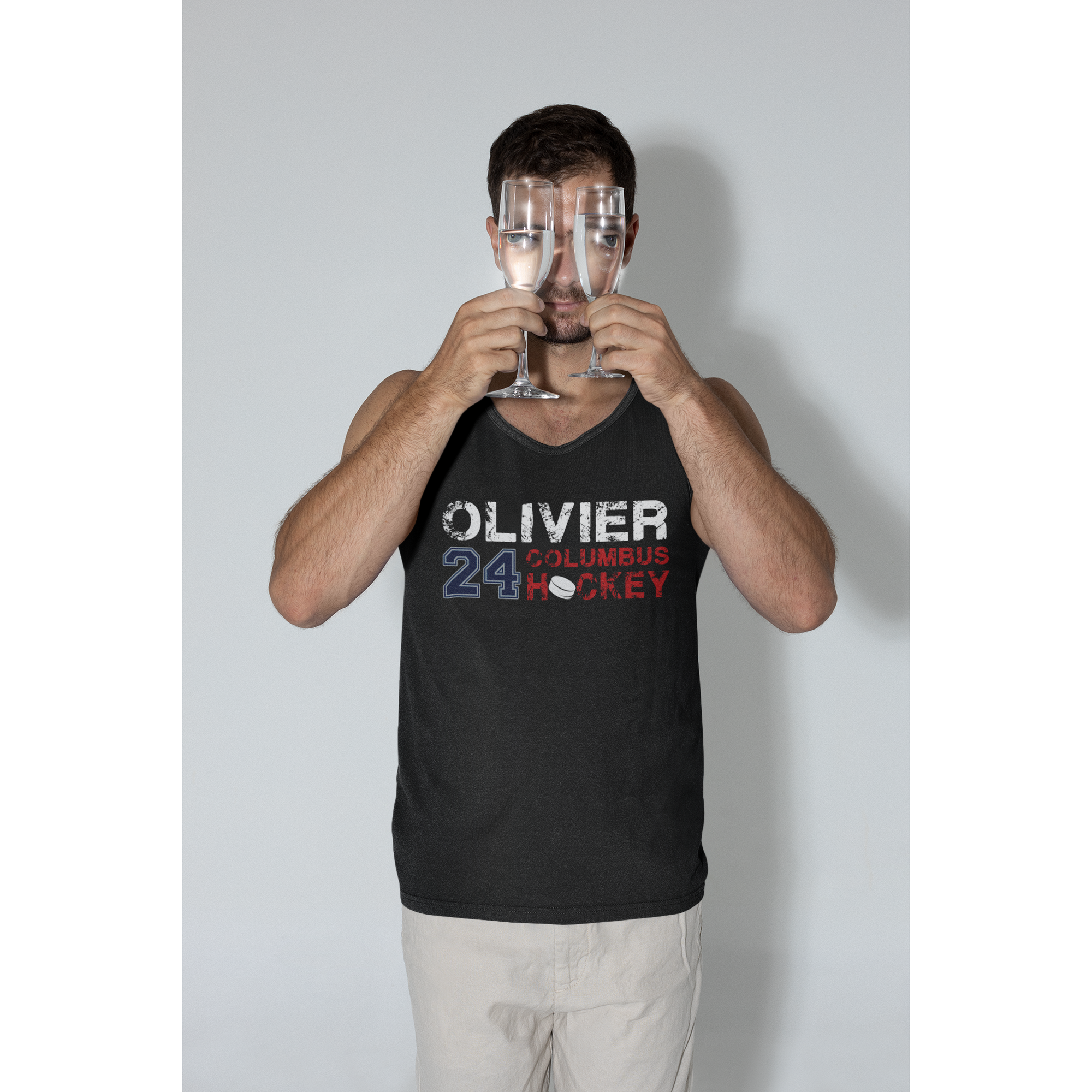 Olivier 24 Columbus Hockey Unisex Jersey Tank Top