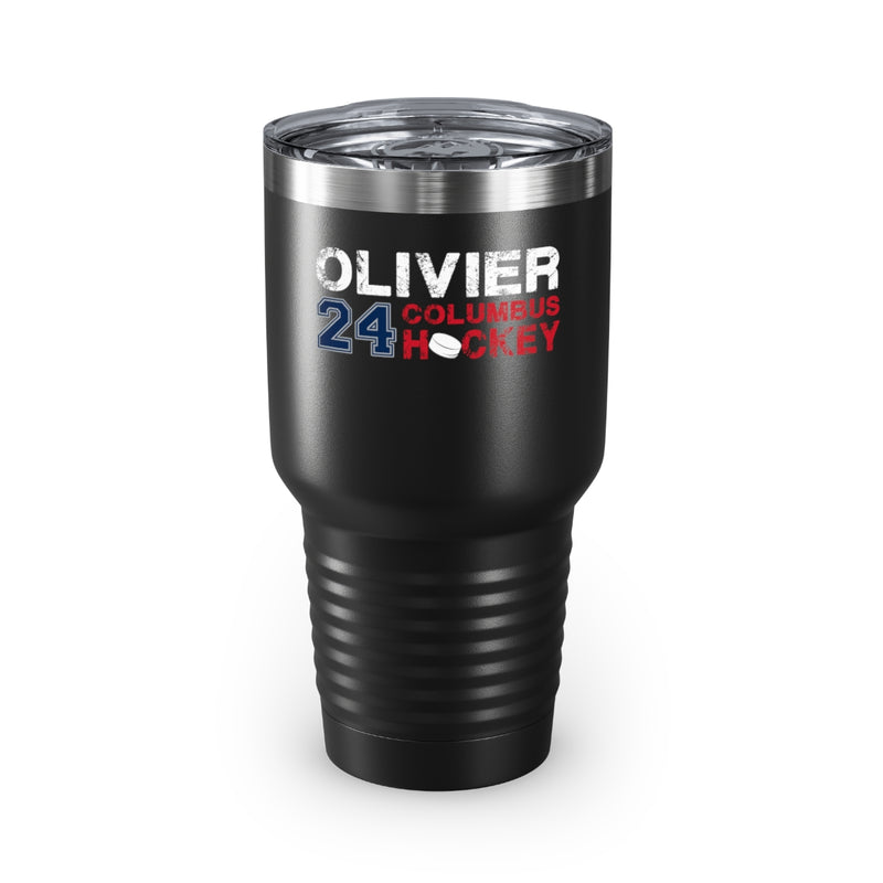 Olivier 24 Columbus Hockey Ringneck Tumbler, 30 oz