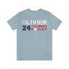 Olivier 24 Columbus Hockey Unisex Jersey Tee