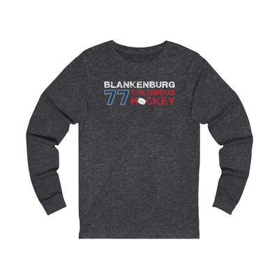 Blankenburg 77 Columbus Hockey Unisex Jersey Long Sleeve Shirt