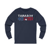 Tarasov 40 Columbus Hockey Unisex Jersey Long Sleeve Shirt