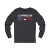 Johnson 91 Columbus Hockey Unisex Jersey Long Sleeve Shirt