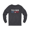 Texier 42 Columbus Hockey Unisex Jersey Long Sleeve Shirt