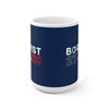 Boqvist 27 Columbus Hockey Ceramic Coffee Mug In Union Blue, 15oz