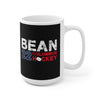 Bean 22 Columbus Hockey Ceramic Coffee Mug In Black, 15oz