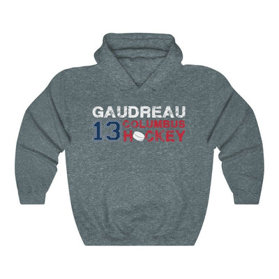 Gaudreau 13 Columbus Hockey Unisex Hooded Sweatshirt